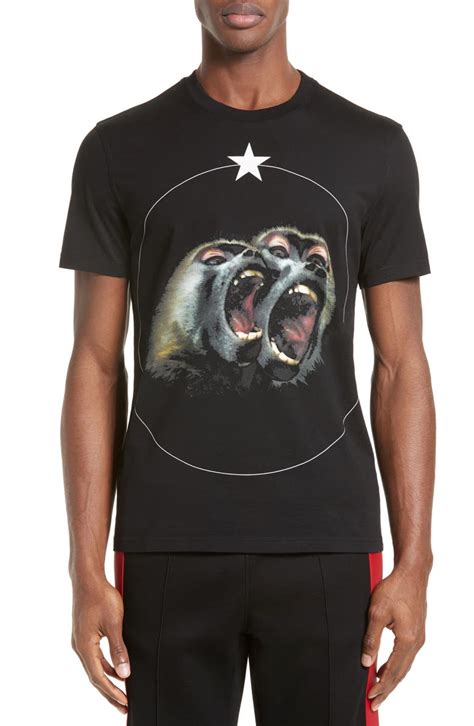 givenchy t shirt monkey brothers|Givenchy Givenchy Monkey Brothers T.